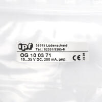 ipf electronic Gabel-Lichtschranke OG100371 OVP