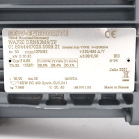 SEW Getriebemotor WAF20 DRN63M4/TF i=16,50 NOV