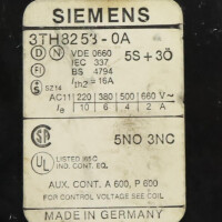Siemens Hilfsschütz 3TH8253-0AM0 220V/50Hz 264V/60Hz GEB