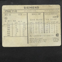 Siemens Schütz 3TB4217-0BB4 24V GEB