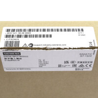 Simatic S7-1500 Digitaleingabemodul 6ES7521-1BL00-0AB0 FS:07/FW:V2.2.1 OVP