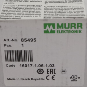MURR ELEKTRONIK MB Redundancy Basic 85495 SIE