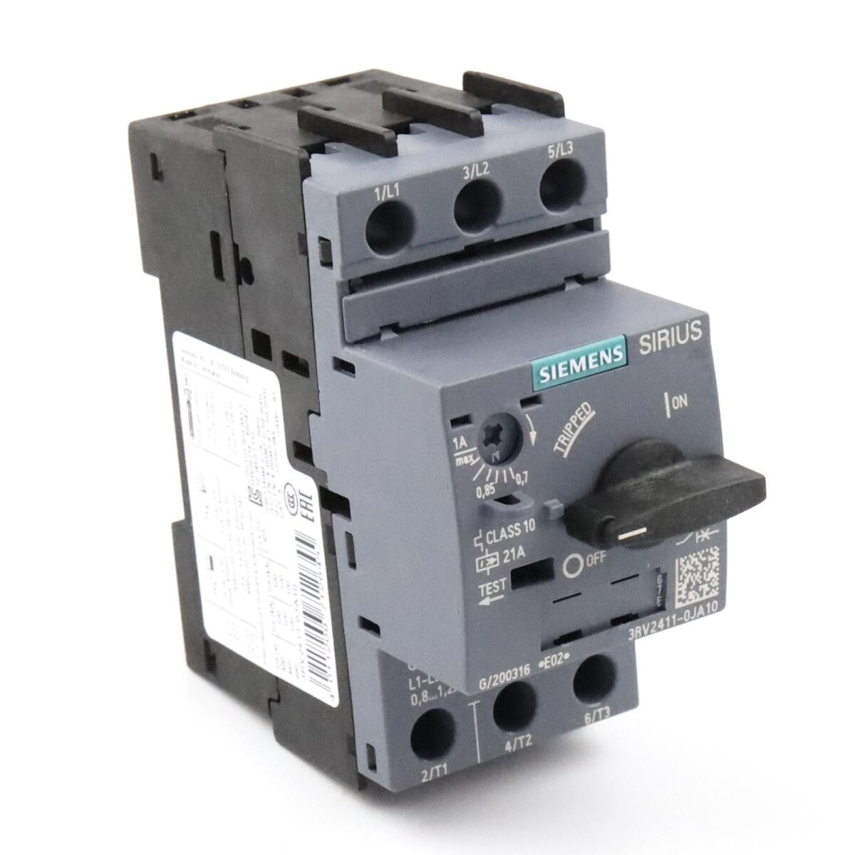 Siemens Leistungsschalter 3RV2411-0JA10 NOV