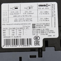 Siemens Leistungsschalter 3RV2411-0JA10 NOV