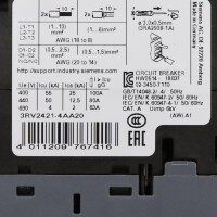 Siemens Leistungsschalter 3RV2421-4AA20 NOV