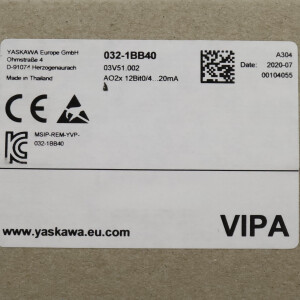 VIPA Analoges Ausgabemodul 032-1BB40 SIE