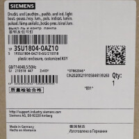Siemens AS-Interface-Gehäuse 3SU1804-0AZ10 Z=K0Y OVP