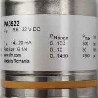 ifm electronic Drucktransmitter PA3522 PA-100-SBG14-A-ZVG/US//V OVP