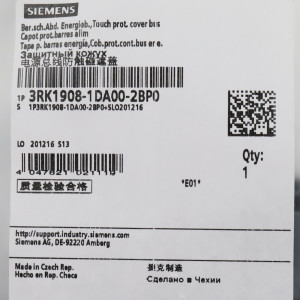 Siemens Berührschutz 3RK1908-1DA00-2BP0 (10Stk.) OVP