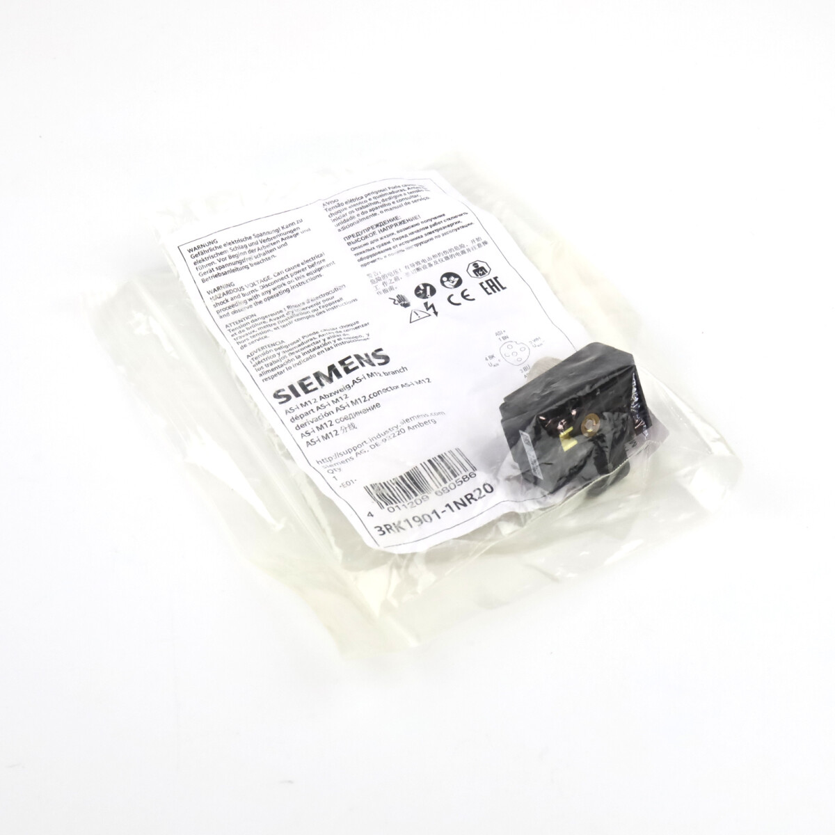 Siemens AS-Interface Abzweig 3RK1901-1NR20 OVP
