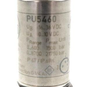 ifm electronic Drucktransmitter PU5460 PU-600-SEG14-B-DVG/US//W NOV