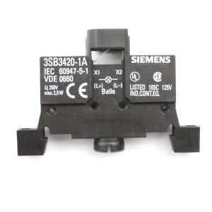 Siemens Lampenfassung 3SB3420-1A (13Stk.) NOV