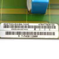 Siemens Vorladungsbaugruppe 6SE7033-5HH84-1HH0 E-Stand:B GEB