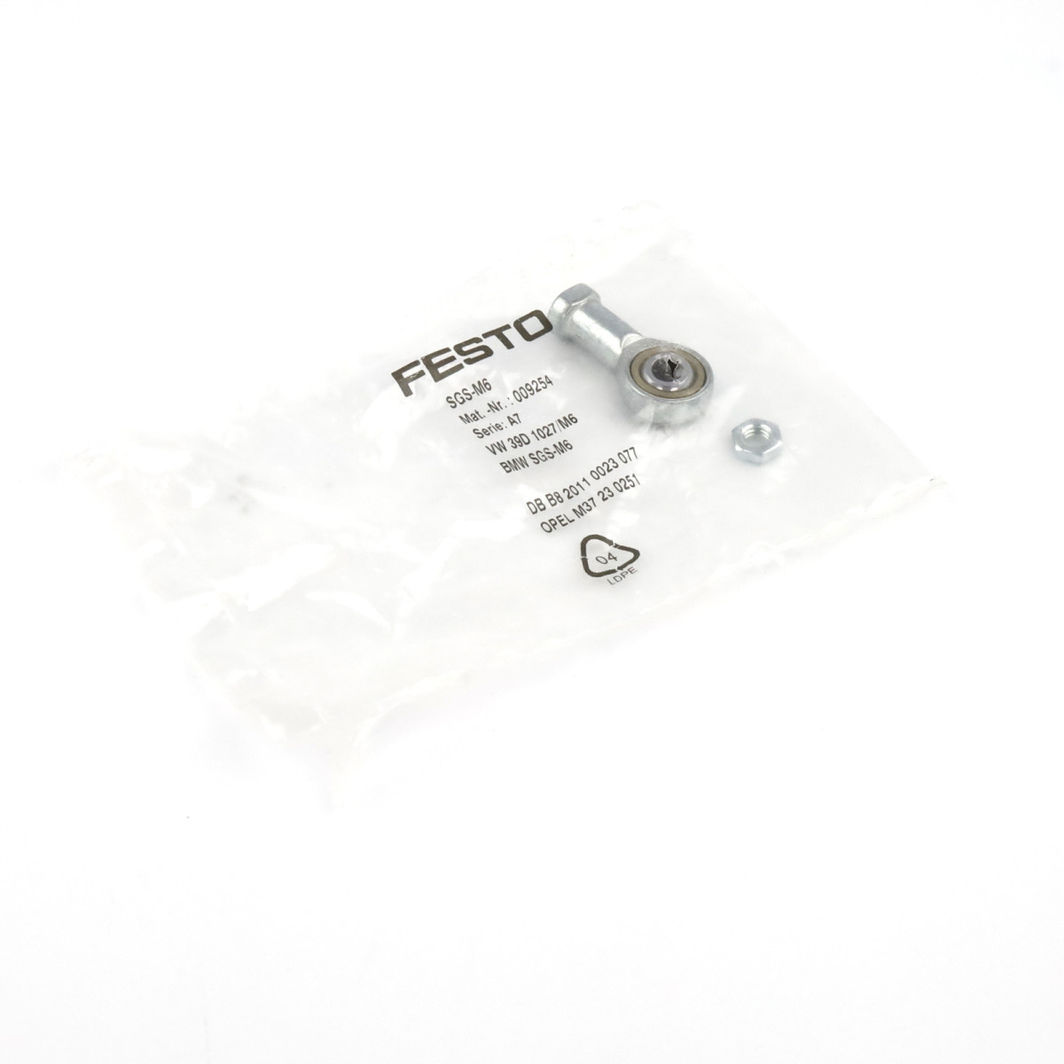 Festo Gelenkkopf SGS-M6 9254 OVP