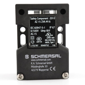 SCHMERSAL Sicherheitsschalter AZ 15 ZVK-M16 NOV