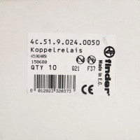 Finder Relaisbaustein 4C.51.9.024.0050 24VDC (7Stk.) OVP