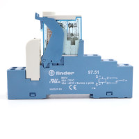 Finder Relaisbaustein 4C.51.9.024.0050 24VDC (7Stk.) OVP