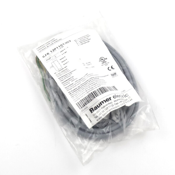 Baumer electric induktiver Sensor ILFK 12P1101/I03 OVP