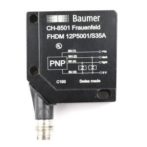 Baumer electric Reflexions-Lichttaster FHDM 12P5001/S35A 10234167 NOV