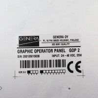 ABB/GENERA Operator Panel GOP 2 Ver:3.0 GEB