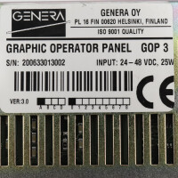 ABB/GENERA Operator Panel GOP 3 Ver: 3.0 GEB