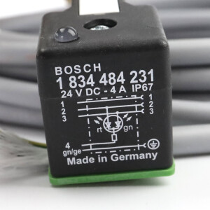 Bosch Rexroth Leitungsdose mit Kabel 1834484231 GEB