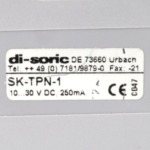 di-soric Signalaufbereitung SK-TPN-1 10-30VDC (4Stk.) GEB