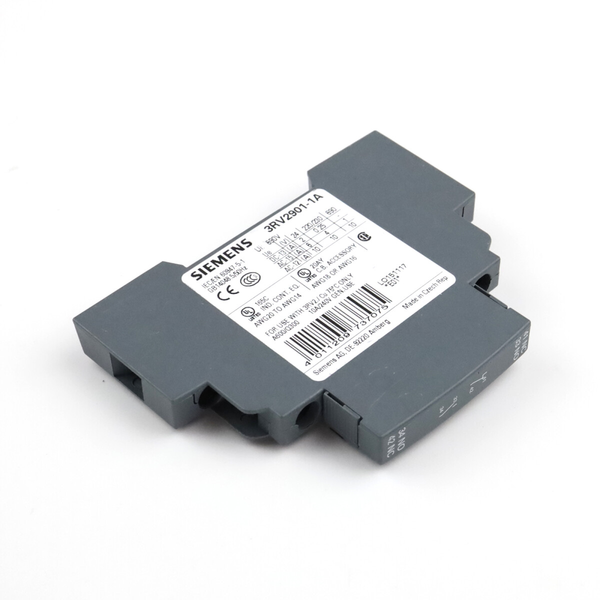 Siemens Hilfsschalter 3RV2901-1A NOV