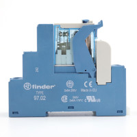 Finder Relaisbaustein 97.02 + 46.52.9.024.0040 24VDC (8Stk.) GEB