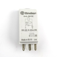 Finder Relaisbaustein 97.02 + 46.52.9.024.0040 24VDC (8Stk.) GEB