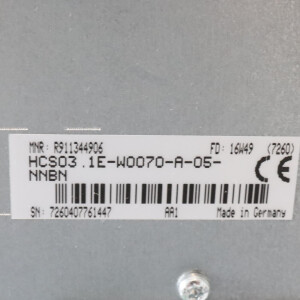 Rexroth Kompaktumrichter HCS03.1E-W0070-A-05-NNBN R911344906 OVP