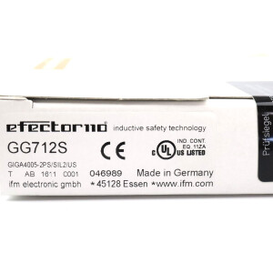 ifm efector Induktiver Sensor GG712S GIGA4005-2PS/SIL2/US SIE