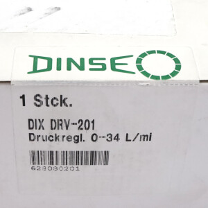 DINSE Entnahmestellendruckregler DIX DRV-201 628080201 SIE