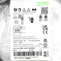 MURR ELEKTRONIK Verbindungskabel M12 Bu. freies Ltg-ende 7000-12421-6540500 OVP
