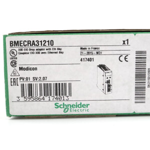 Schneider Electric X80-E-RIO-Kopfadapter BMECRA31210 417401 OVP