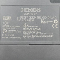 Simatic S7-300 SM322 6ES7 322-1BL00-0AA0 E-Stand: 08 NOV