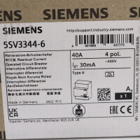 Siemens FI-Schutzschalter 5SV3344-6 OVP