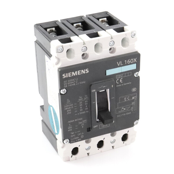 Siemens Leistungsschalter 3VL1716-1DA33-0AB1 GEB