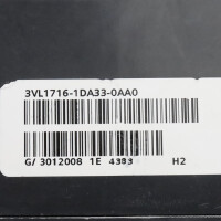 Siemens Leistungsschalter 3VL1716-1DA33-0AB1 GEB