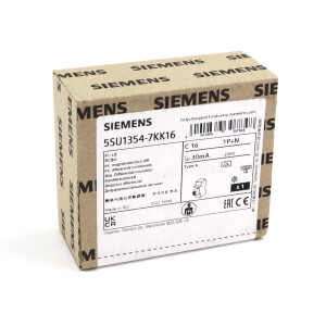Siemens FI/LS-Schalter 5SU1354-7KK16 OVP