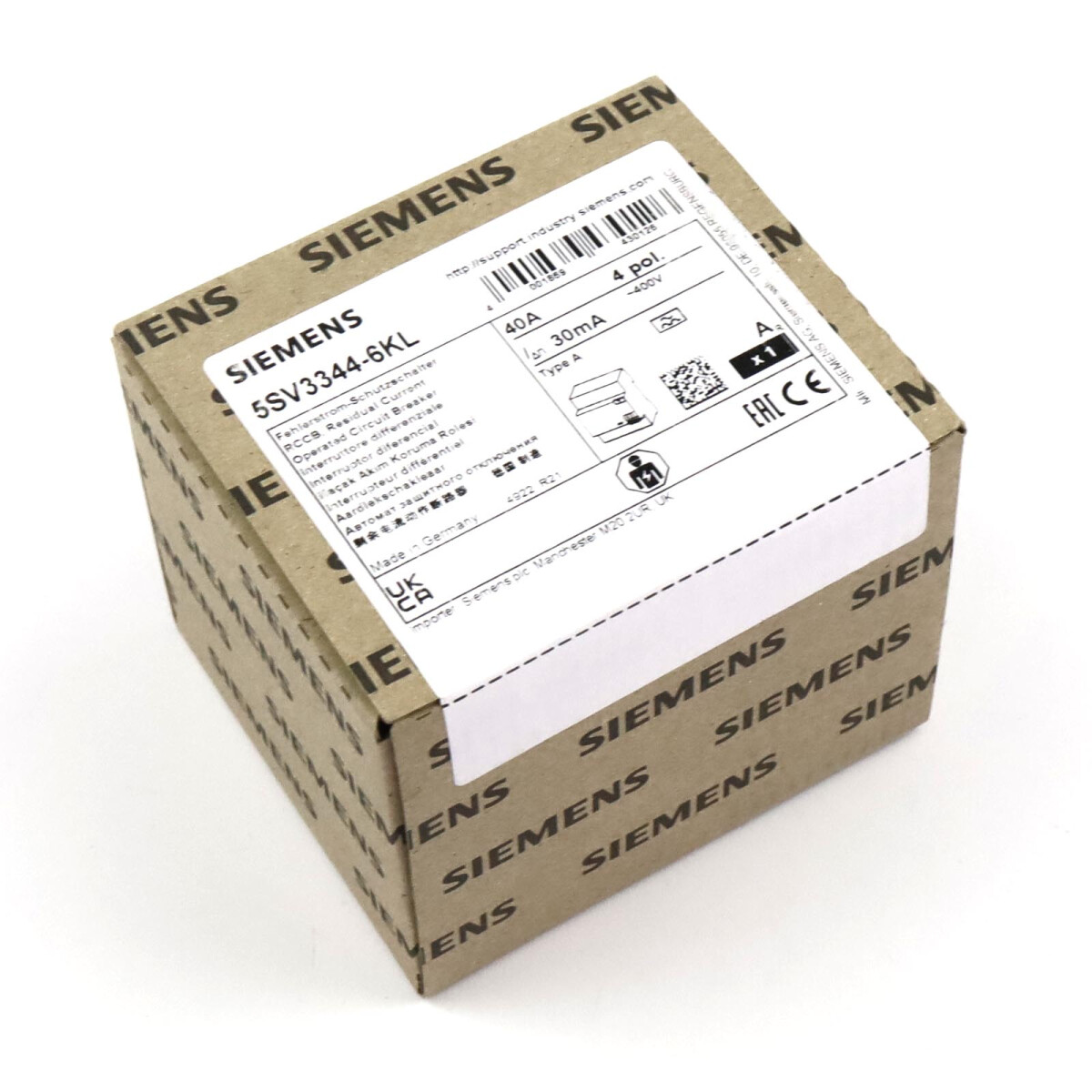 Siemens FI-Schutzschalter 5SV3344-6KL SIE