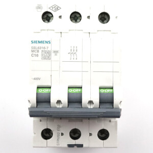 Siemens Leitungsschutzschalter 5SL6316-7 OVP