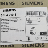 Siemens Leitungsschutzschalter 5SL4210-6 OVP