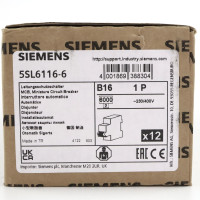 Siemens Leitungsschutzschalter 5SL6116-6 (12Stk.) OVP