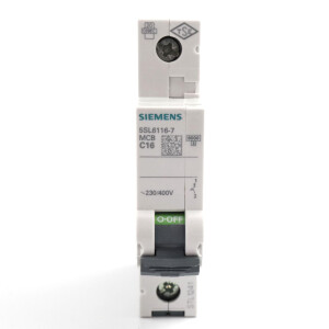 Siemens Leitungsschutzschalter 5SL6116-7 OVP