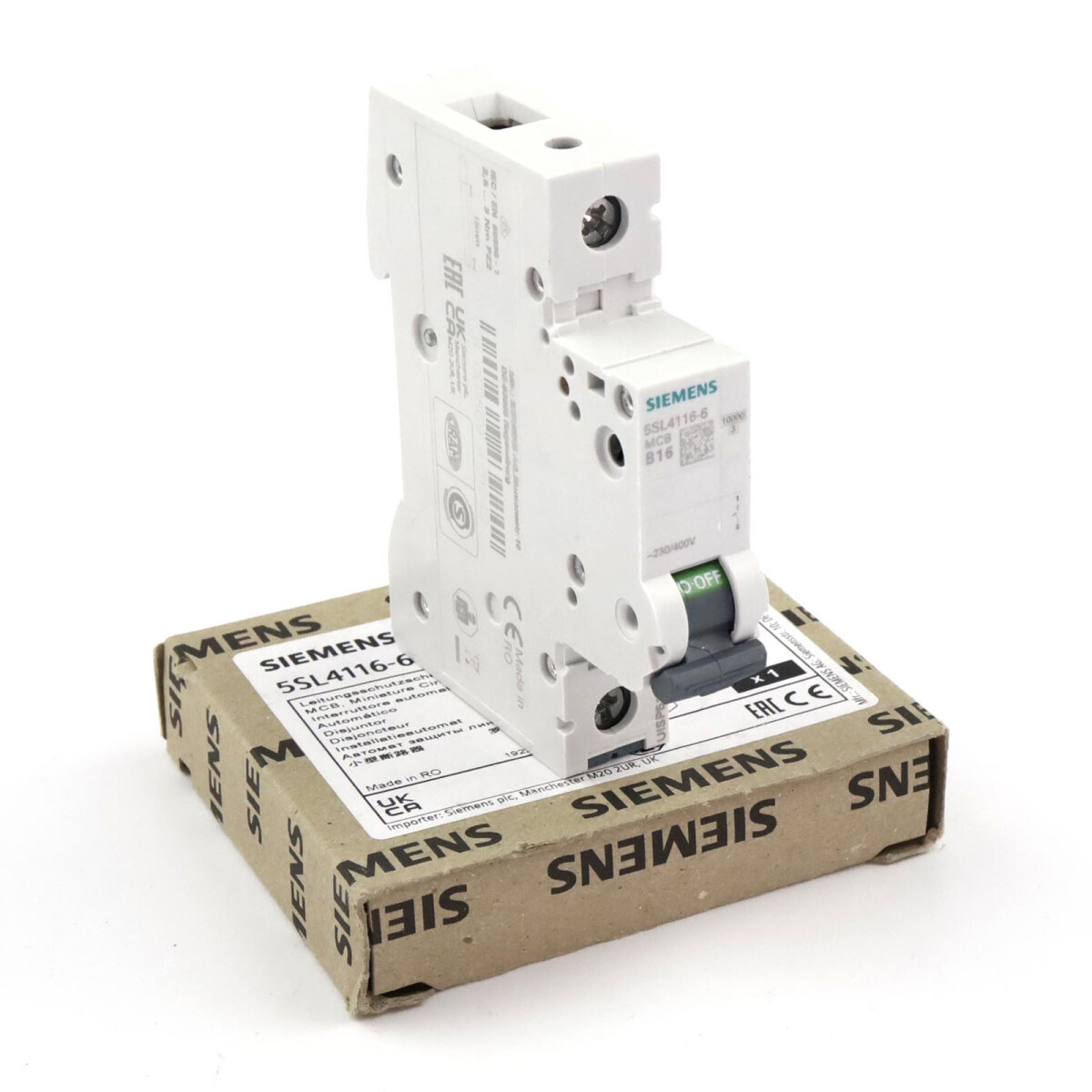 Siemens Leitungsschutzschalter 5SL4116-6 OVP