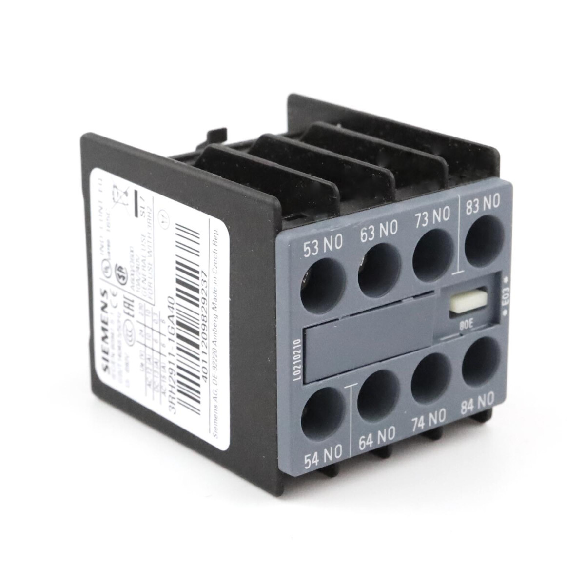 Siemens Hilfsschalterblock 3RH2911-1GA40 NOV