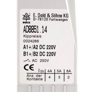 E.Dold & Söhne KG Kipprelais AD8851.14 DC220V 0024286 OVP