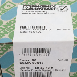 Phoenix Contact Schaltschrankmarker SSMK 60X18 5032439 (50Stk.) SIE