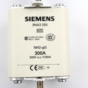Siemens Sitor Sicherungseinsatz 3NA3250 (3Stk.) OVP